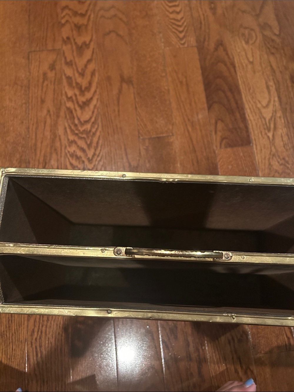 Brass Magazine Rack - Picture 3 of 8
